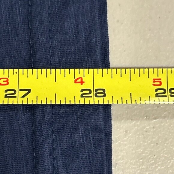 GH. Bass & Co. Women's Size XL Embroidered Tank Top Navy Blue Size NWT - Picture 12 of 12